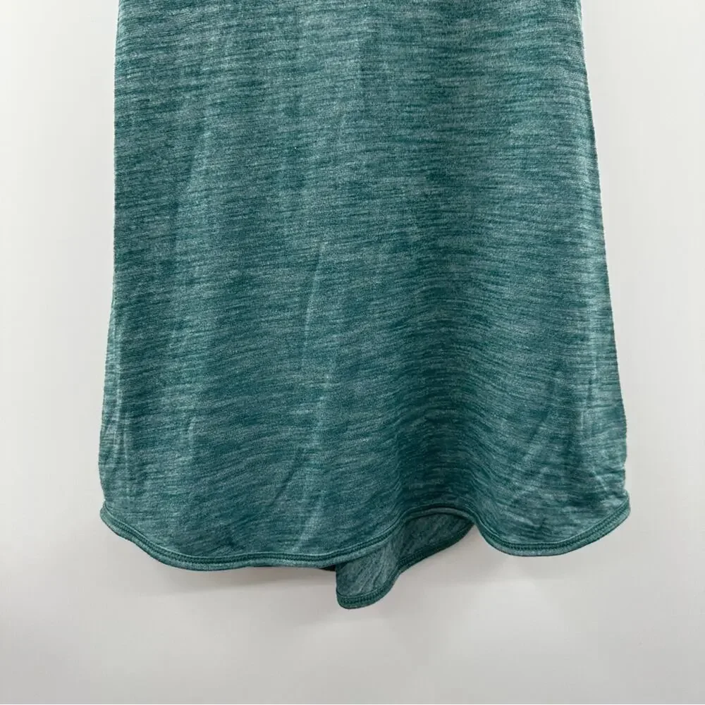 Lululemon Essential Tank in Heathered Deep Green Size‎ S
